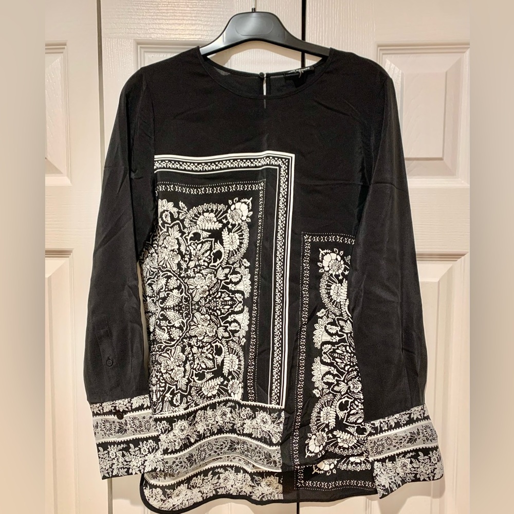 Club Monaco Silk Blouse